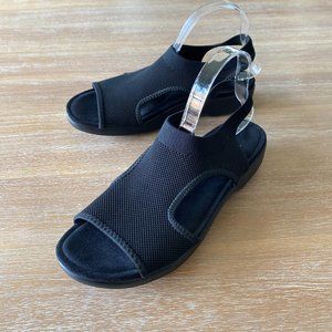 TRAQ by Alegria Qeen Black Sandal Size 42 (US Size 11 ½-12)